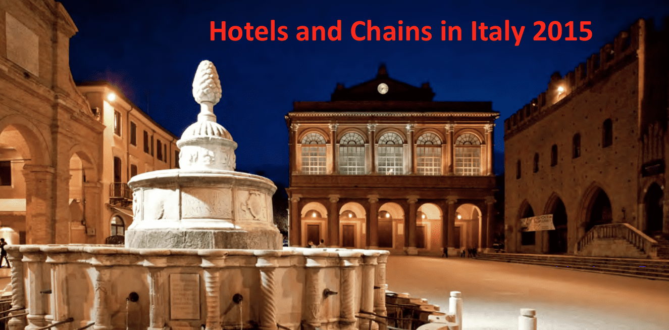 Hotels & Chains in Italy 2015