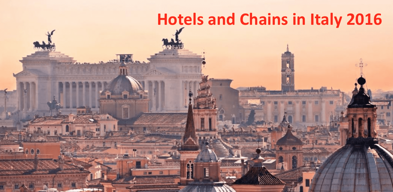 Hotels & Chains in Italy 2016